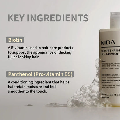 NIDA Ultimate Hair-bonding & Scalp-revitalizing Shampoo
