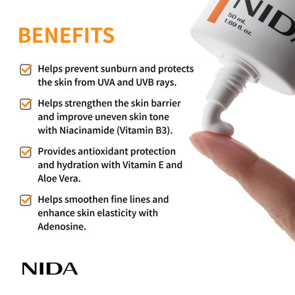 NIDA Invisible Fit Sunscreen