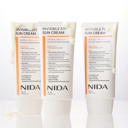 NIDA Invisible Fit Sunscreen