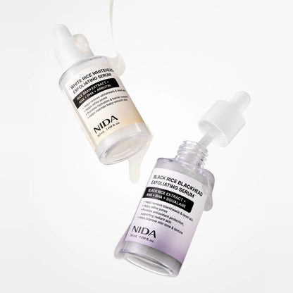 NIDA White Rice Whitehead Exfoliating Serum