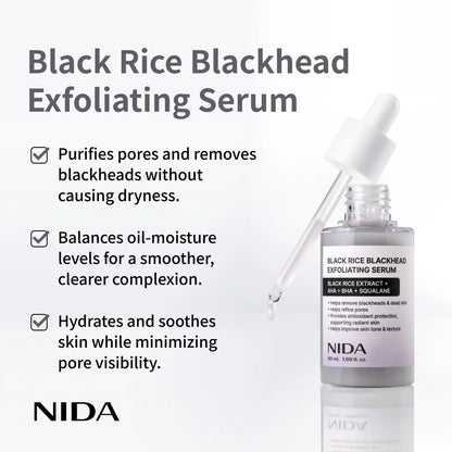 NIDA White Rice Whitehead Exfoliating Serum