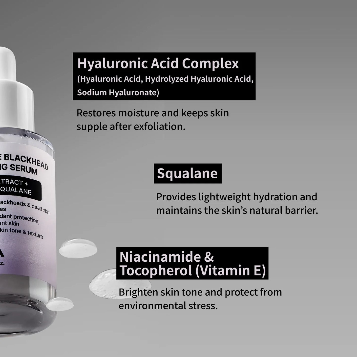 NIDA White Rice Whitehead Exfoliating Serum
