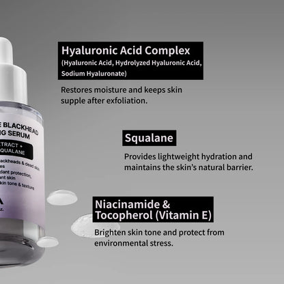 NIDA White Rice Whitehead Exfoliating Serum