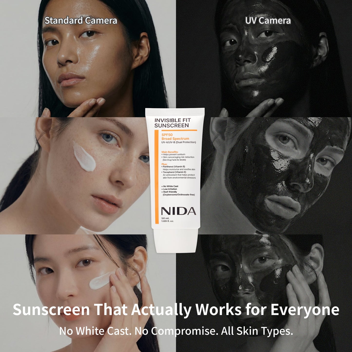 NIDA Invisible Shield Sun Duo